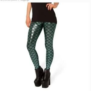*Limited* Black Milk Clothing MERMAID LEGGINGS M